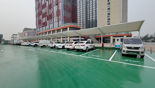 新站来啦，成都北城红街超级充电站